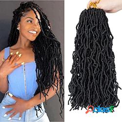 nuovi faux locs capelli all'uncinetto 18 pollici 6