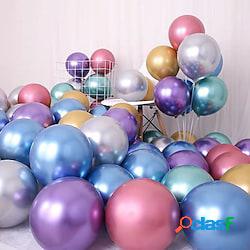 palloncini per feste 50 pezzi palloncini metallici da 12