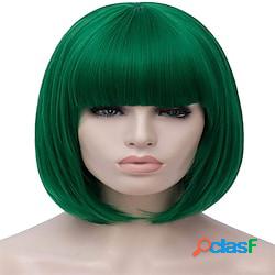 parrucche verdi per donna parrucca corta verde 12 con