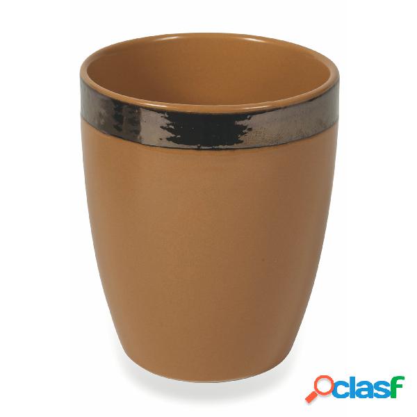 set 6 BICCHIERI ACQUA Naima in Gres Giallo, diametro 8.5 x