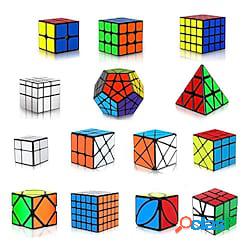 speed cube set 14 pezzi magic cube iq cube 333 speedcubing