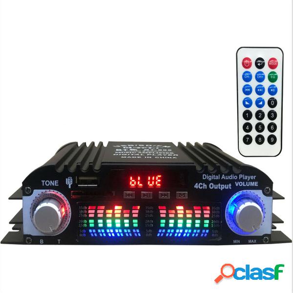 12V Car Mini HIFI Amplificatore di potenza audio Bluetooth