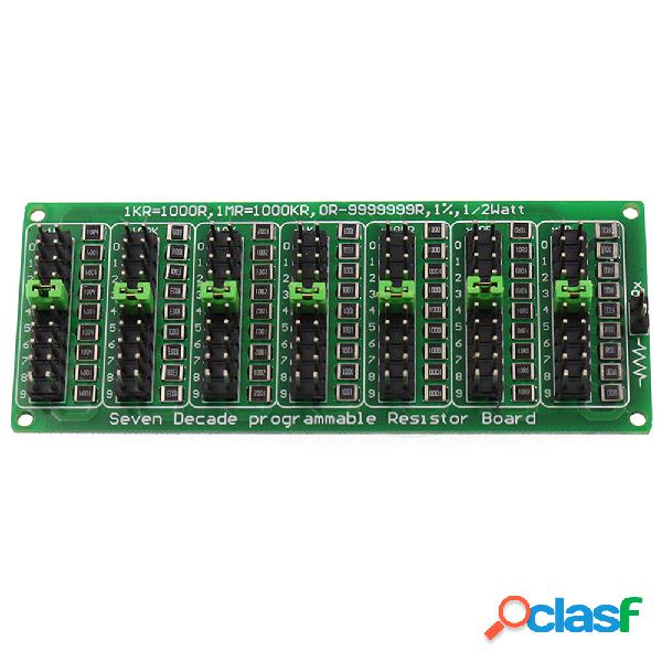 1R-9999999R Modulo scheda di resistenza programmabile 1/2W