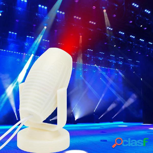 1W RGB LED Colorful Stage lampada Bianco Shell Spot Light