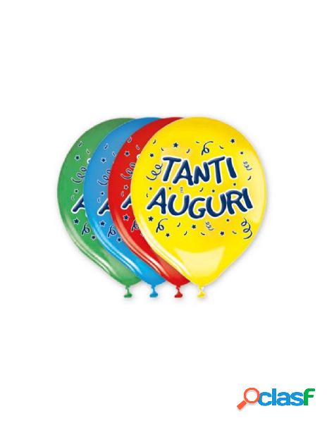 20 pall. large 12 (cm.30) tanti auguri