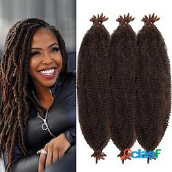 24 pollici pre-separati elastici capelli afro twist 3