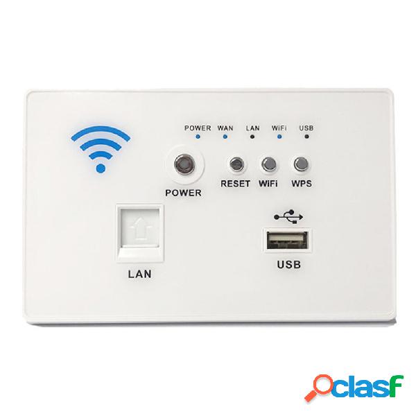 300Mbps 118-Tipo Router Incorporato a Parete Wireless AP