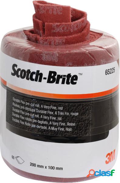 3M SCOTCH-BRITE - Rotolo con 60 pad di tessuto abrasivo