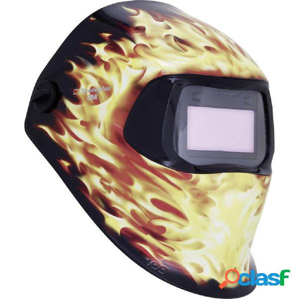 3M SpeedGlas 100V Blaze 7100166708 Casco di saldatura Nero,