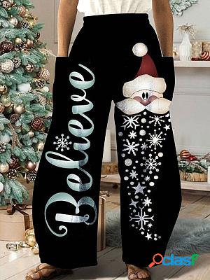 3d Printing Trendy Christmas Wide Leg Pants
