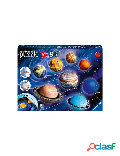 3d puzzle il sistema planetario