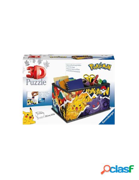3d puzzle storage box - pokemon