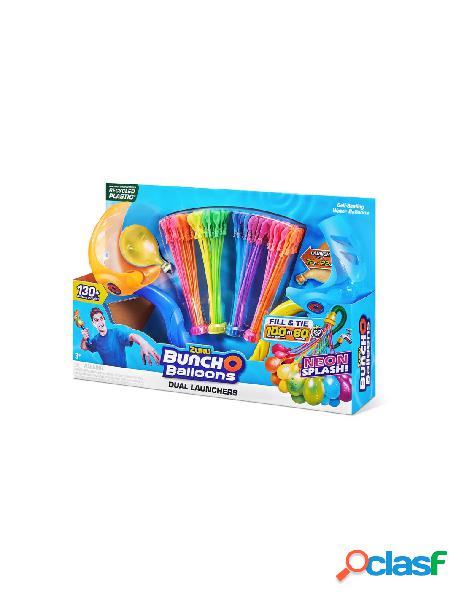 4 neon bunch o balloons con 2 lanciatori (plastica