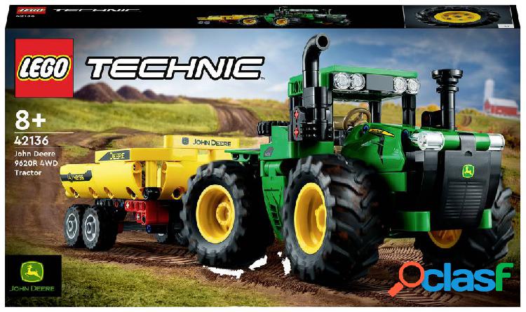 42136 LEGO® TECHNIC Trattore 4WD John Deere 9620R