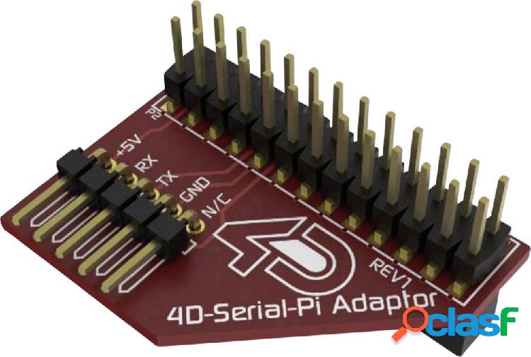 4D Systems 4D Serial Pi Adaptor Scheda di sviluppo 1 pz.