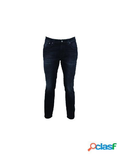 A-style - nudie jeans da donna thin finn mortal indigo