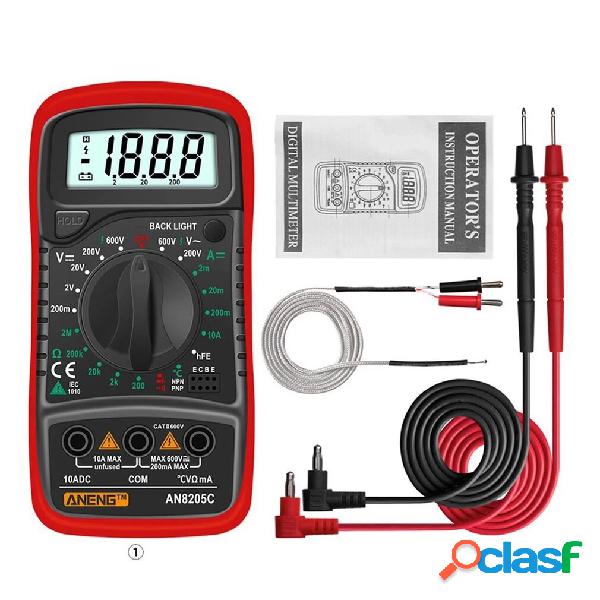 ANENG AN8205C Digitale Multimetri AC/DC Amperometro Volt Ohm