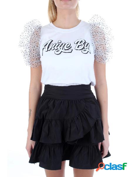 ANIYE BY GIRL t-shirt Maty in jersey di cotone con maniche