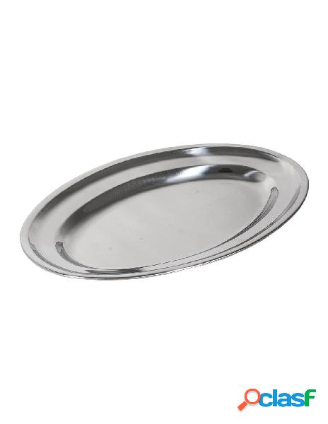 Abert - vassoio portata ovale easy in acciaio inox 30x21 cm