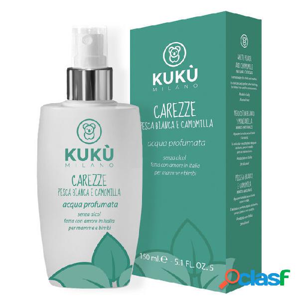 Acqua profumata Carezze naturale 150 ml Kuku Milano Pesca e