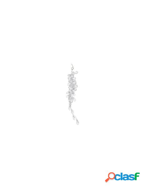Acrylic bead hanger, colour: clear, size: 35cm