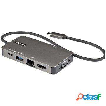 Adattatore multiporta usb-c a hdmi 4k 30 hz o vga 1080p -