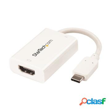 Adattatore video usb-c a hdmi con usb power delivery - 4k