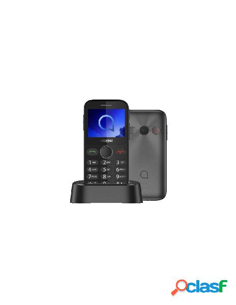Alcatel 2020x 6,1 cm (2.4") 80 g grigio telefono per anziani