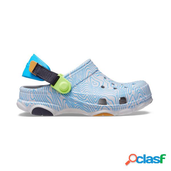 All-terrain topographic clog toddler