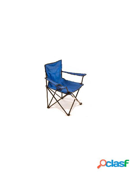 Amicasa - sedia da campeggio amicasa blu