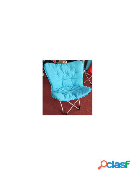 Amicasa - sedia da campeggio amicasa sydd 01 azzurro