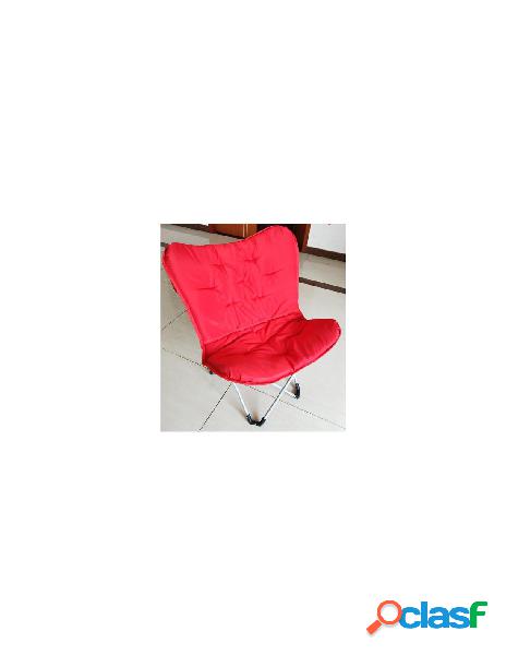 Amicasa - sedia da campeggio amicasa sydd 01 rosso