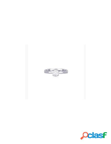 Anello MABINA in argento 925 con zircone solitario - 523091