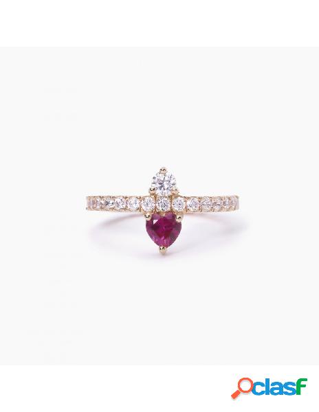 Anello MABINA in argento 925 rosato Royal 523270-13