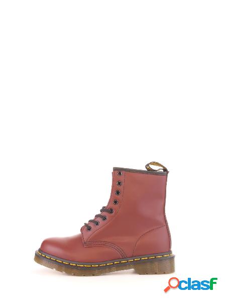 Anfibi Unisex DR. MARTENS Bordeau 1460 smooth cherry red