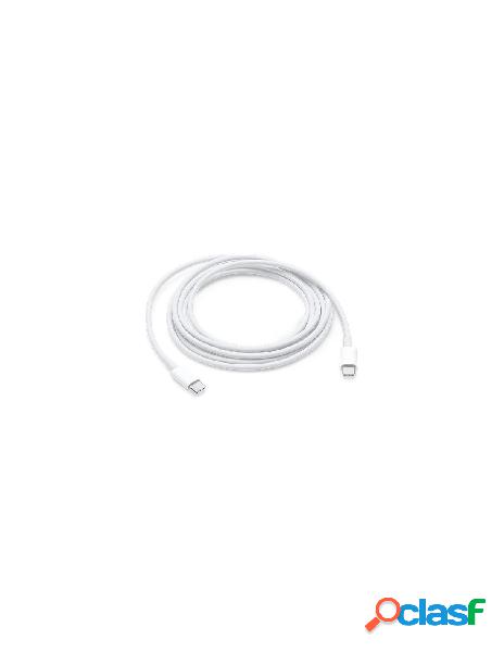 Apple - cavo usb c apple mll82zm a charge cable white