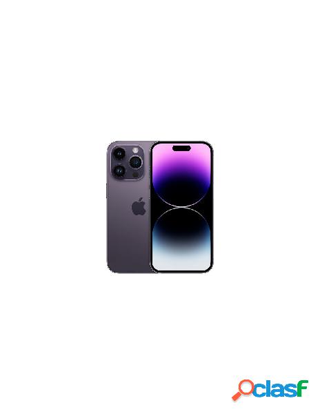 Apple - smartphone apple mq1f3ql a iphone 14 pro deep purple