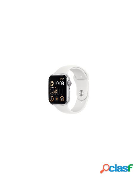 Apple watch se gps 44mm cassa in alluminio color argento con