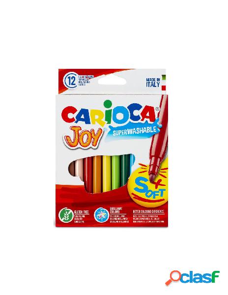 Astuccio 12 carioca joy punta fine 2,4mm