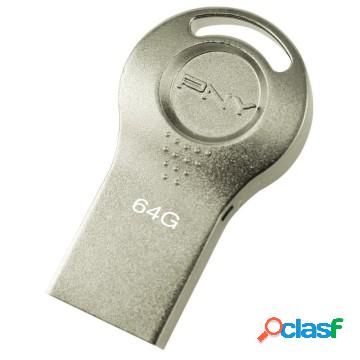 Attaché i 64gb usb 2.0 tipo-a oro