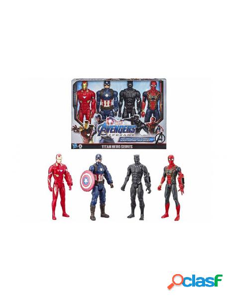 Avengers - titan hero box 4 personaggi 30 cm