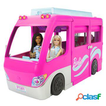 Barbie camper dei sogni - veicolo con scivolo e piscina - 2