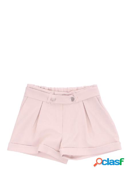 Bermuda Bambina MANILA GRACE Burro Shorts con pince