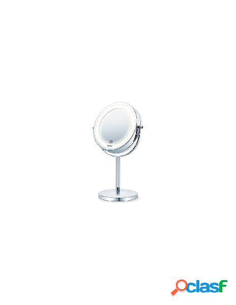 Beurer - specchio trucco beurer 65486 bs55 silver