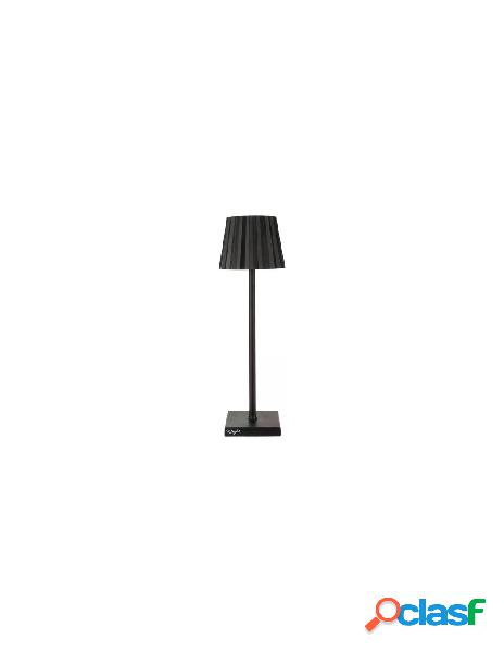 Biacchi - lampada tavolo biacchi l1776620 k light nero