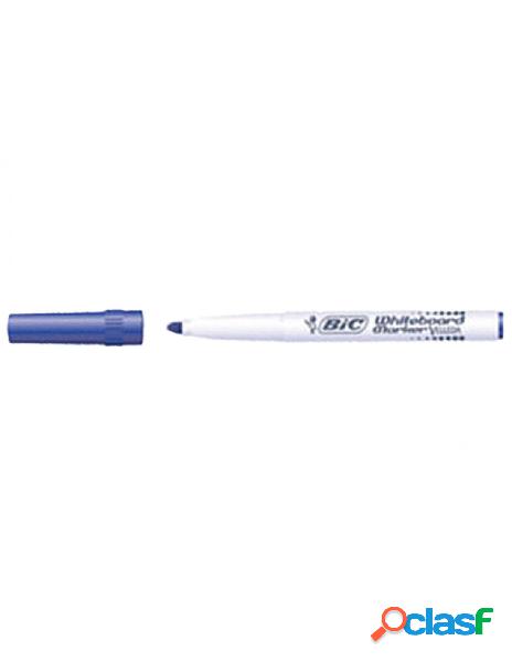 Bic - marcatore velleda blu cf.12