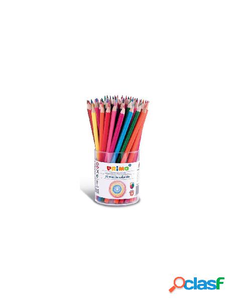 Bicchiere 72 pastelli a matita colori assortiti