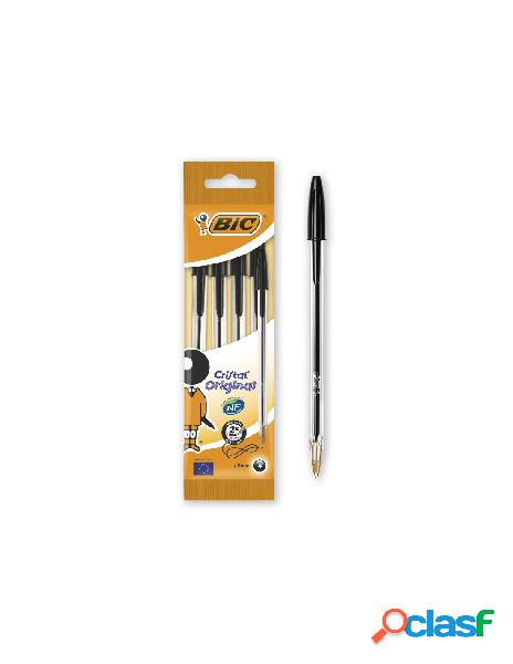 Blister 4 penne nere cristal original