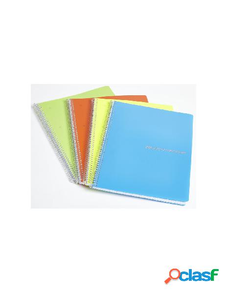 Blocco a4 forato con spirale in plastica, 140 pagine 1r