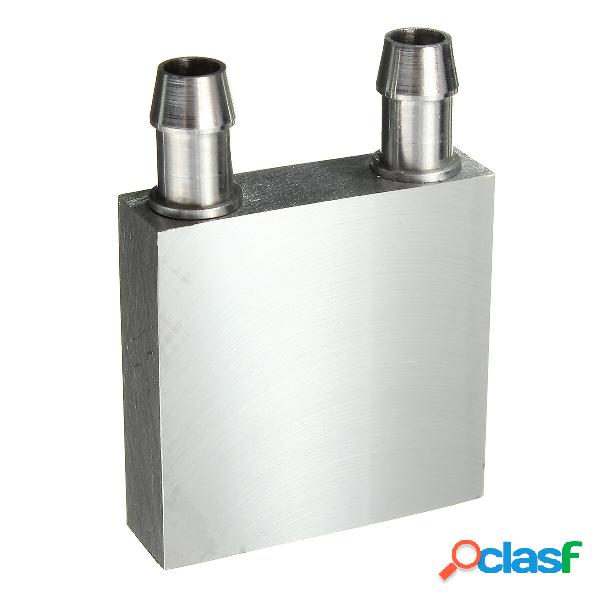 Blocco di raffreddamento ad acqua in alluminio 40x40x12mm